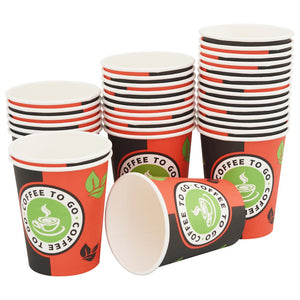 Pappbecher mit Deckel 240ml, 1000 Stk.