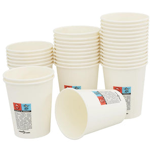 Pappbecher mit Deckel 200ml, 1000 Stk.