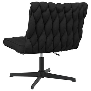 Bürostuhl Drehbar Schwarz Stoff