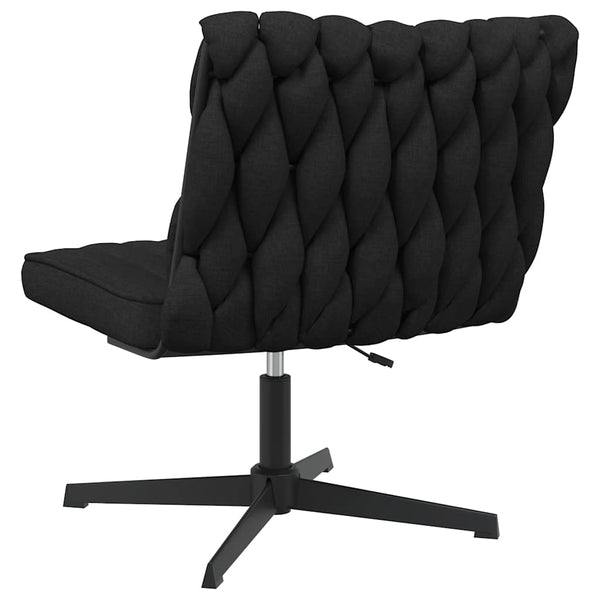 Bürostuhl Drehbar Schwarz Stoff