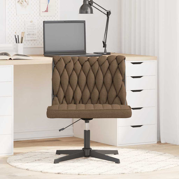 Bürostuhl Drehbar Taupe Stoff