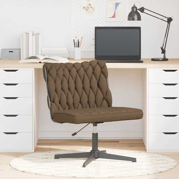 Bürostuhl Drehbar Taupe Stoff