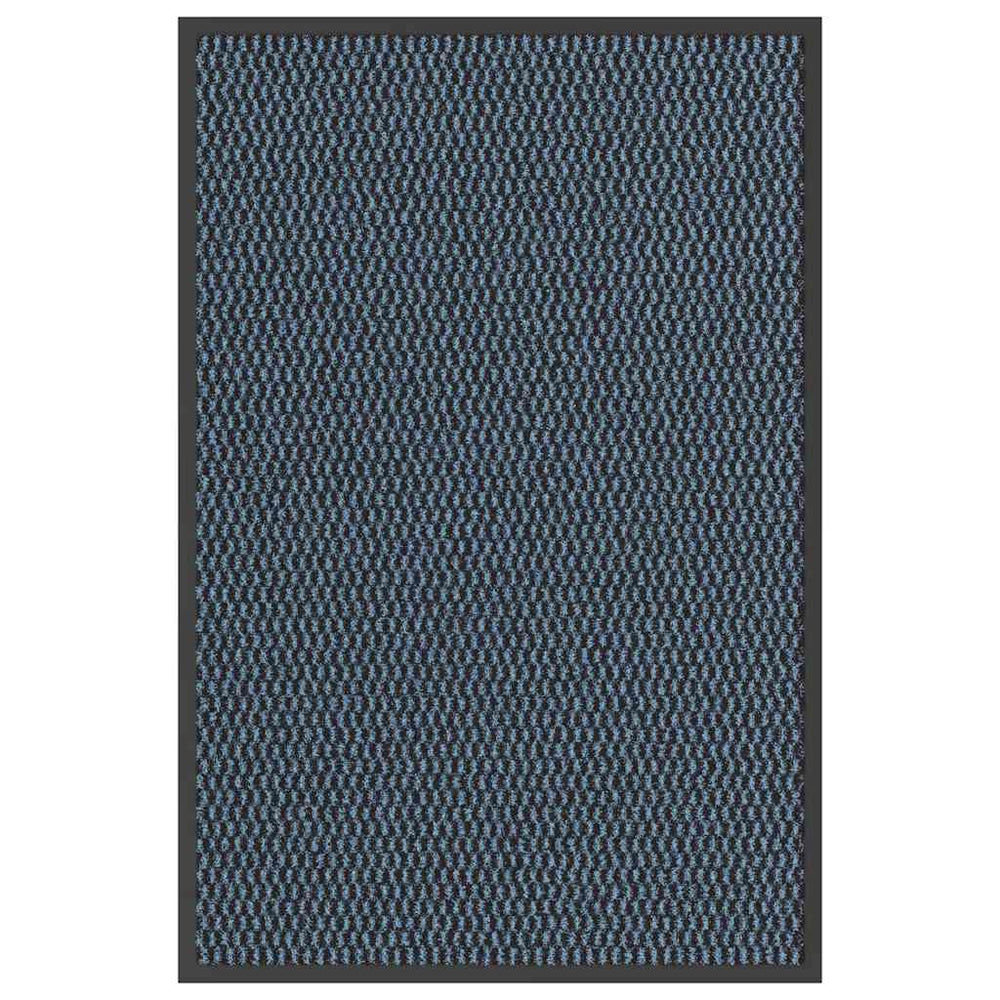 vidaXL Paillasson bleu 60x90 cm