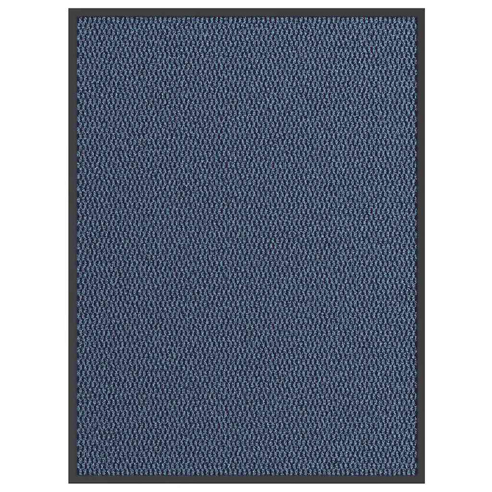 vidaXL Paillasson bleu 80x120 cm