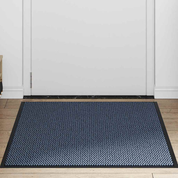 Blaue Fußmatte 80x120 cm