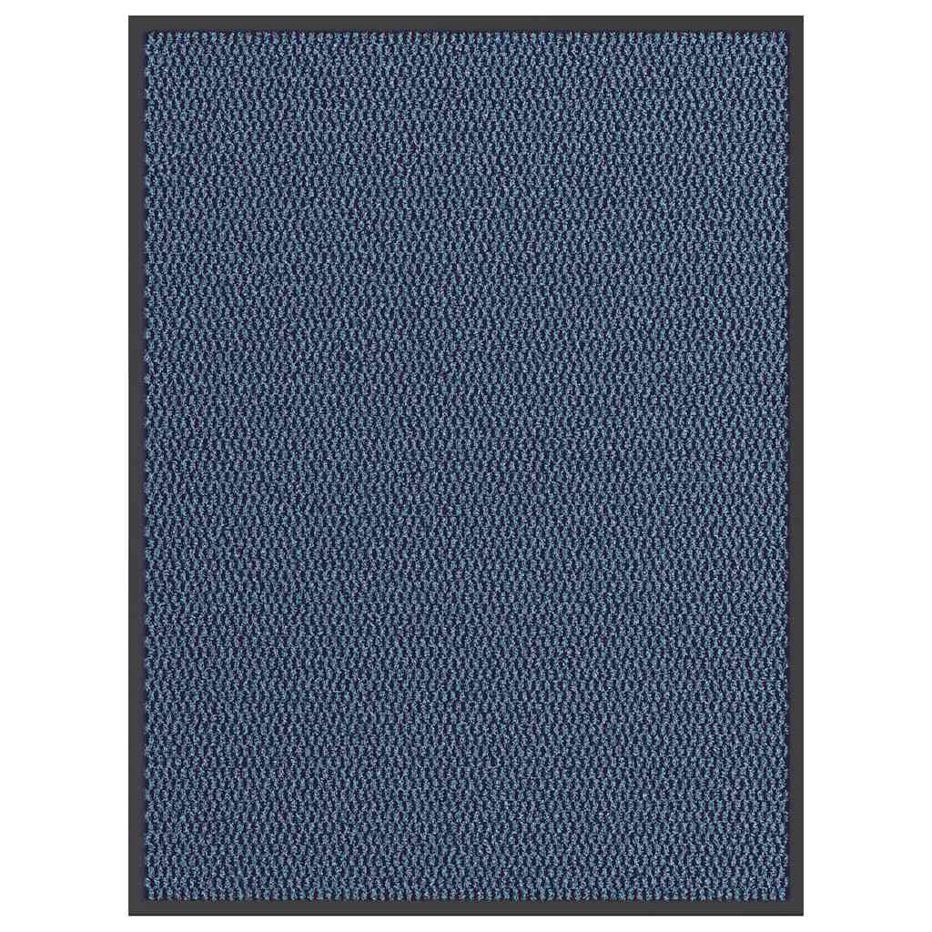 Blaue Fußmatte 90x120 cm