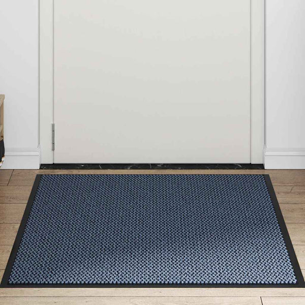 Blaue Fußmatte 90x120 cm
