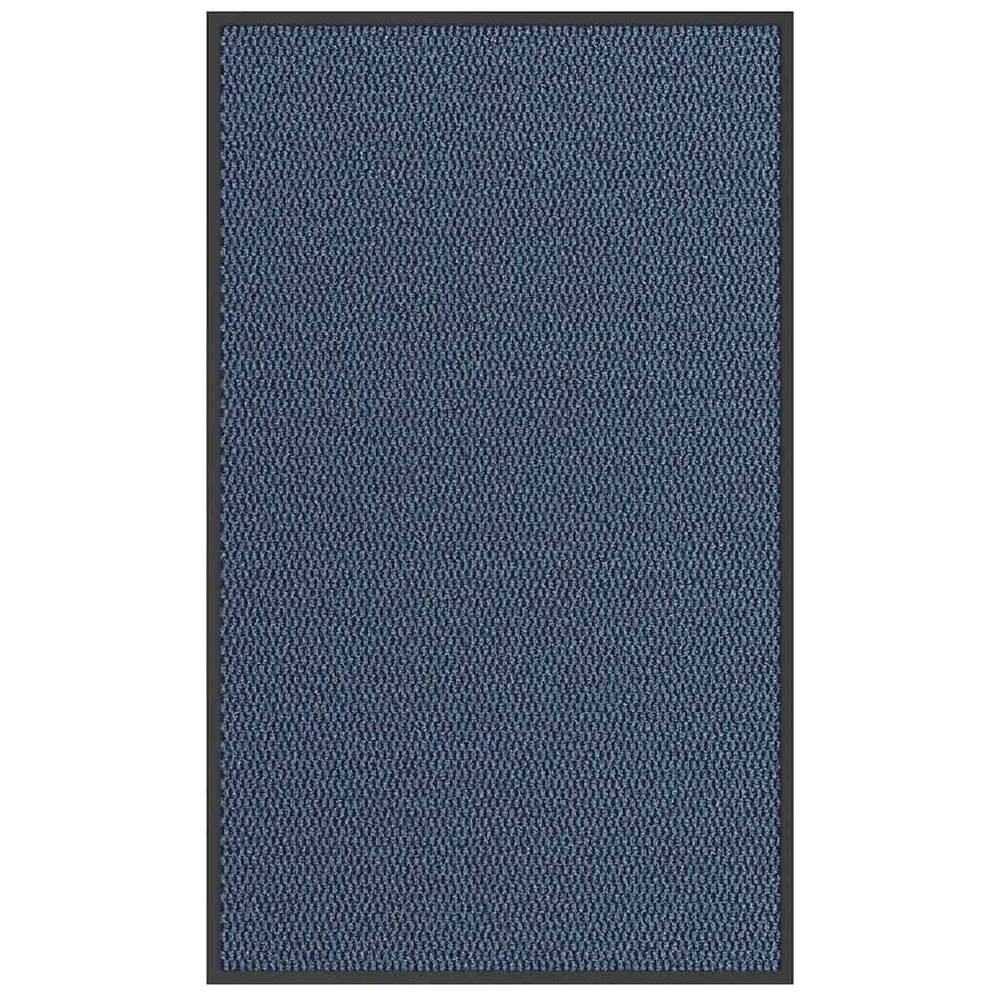 vidaXL Paillasson bleu 90x150 cm