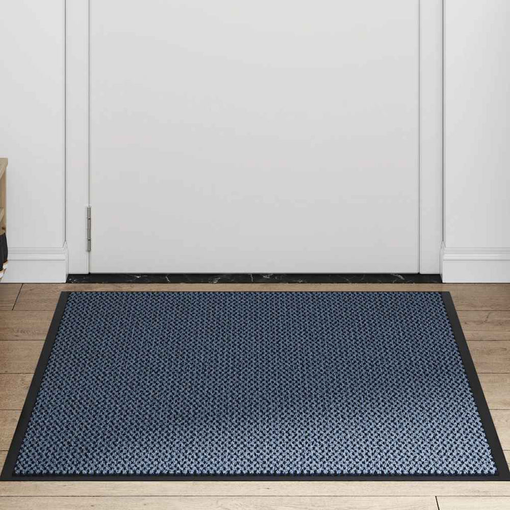 vidaXL Paillasson bleu 90x150 cm