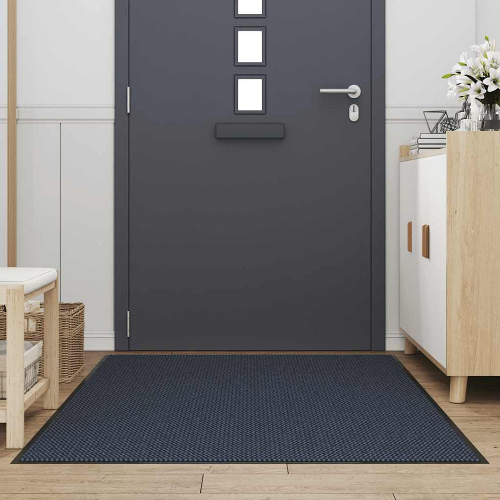 vidaXL Tapis de sol Bleu 115x200 cm