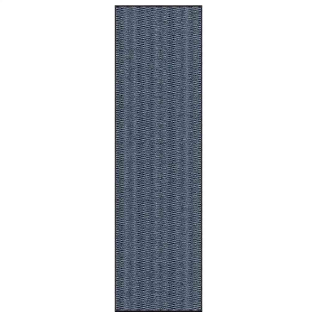 Blaue Fußmatte 115x400 cm