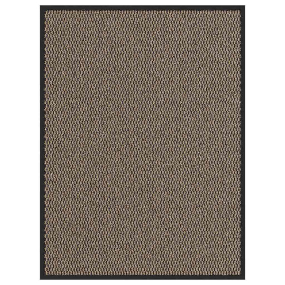 vidaXL Paillasson Marron 90x120 cm