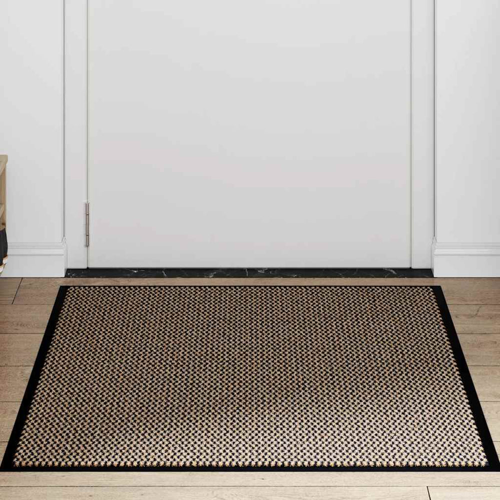 vidaXL Paillasson Marron 90x120 cm