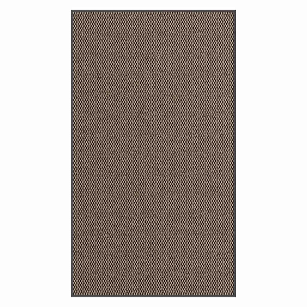 Braune Fußmatte 115x200 cm