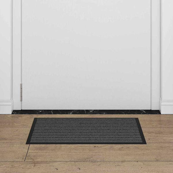 Schwarze Fußmatte 40x60 cm Polypropylen