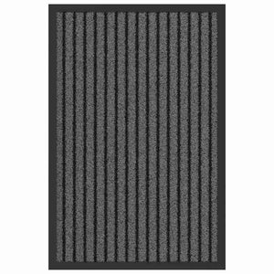 Schwarze Fußmatte 40x60 cm Polypropylen