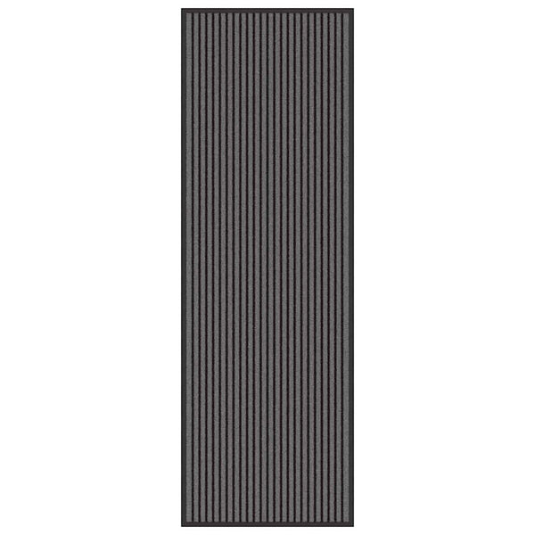 Schwarze Fußmatte 60x180 cm Polypropylen