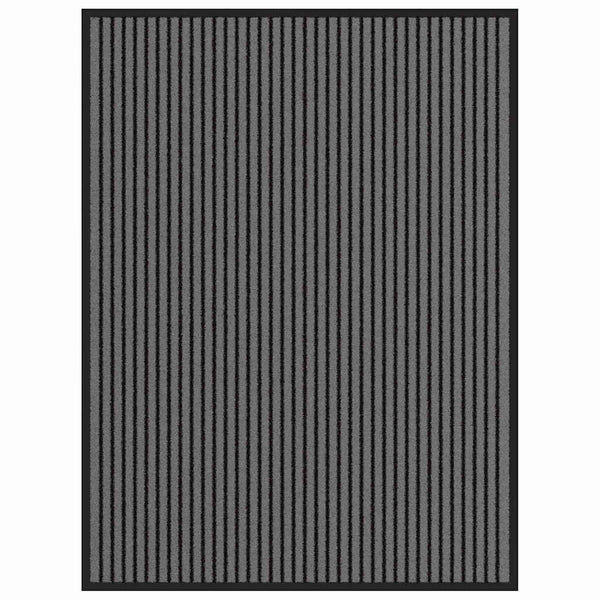 Schwarze Fußmatte 80x120 cm