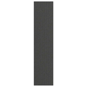 Fußmatte Streifen Schwarz Grau 115x500 cm
