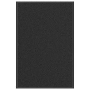 Schwarze Fußmatte 60x90 cm