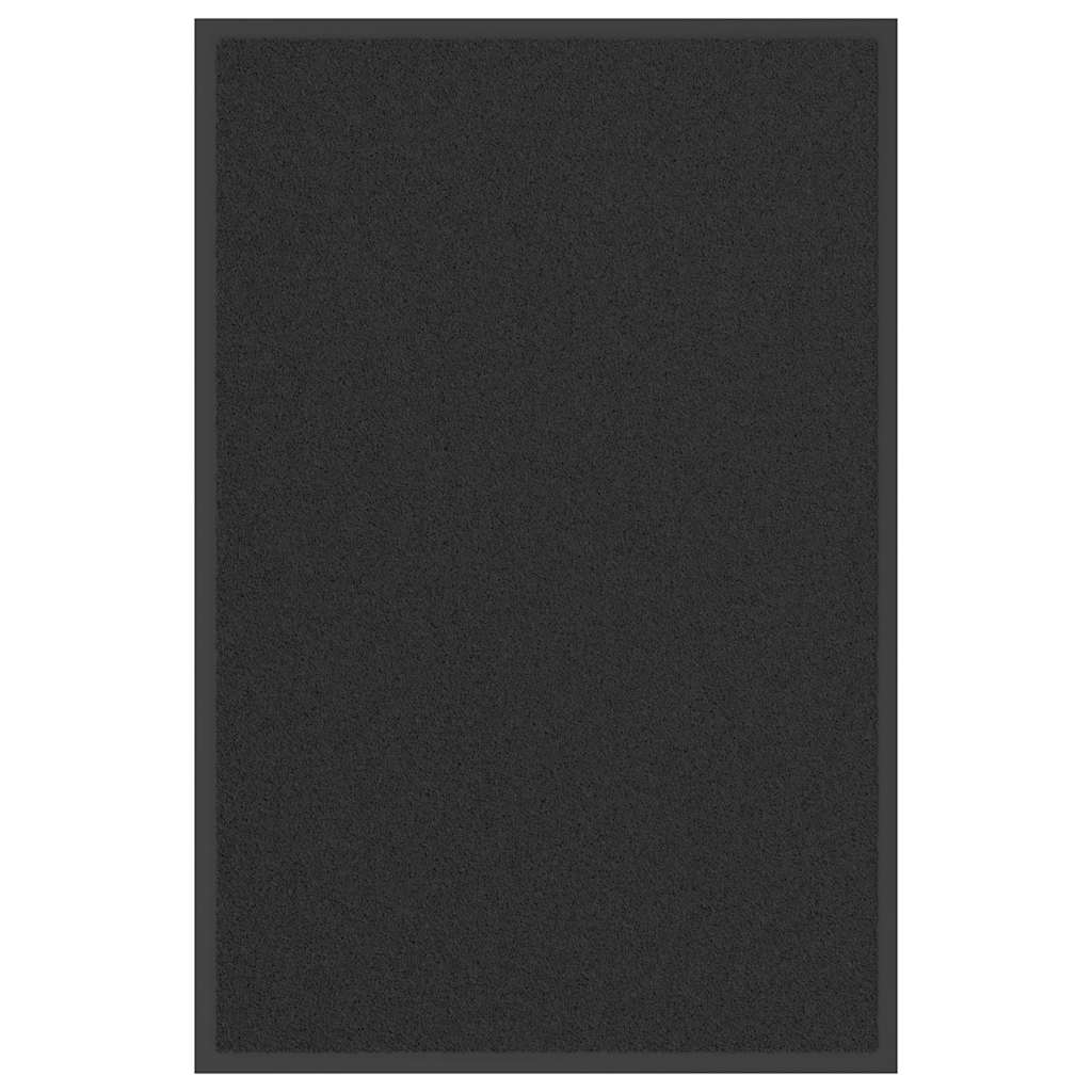 Schwarze Fußmatte 60x90 cm