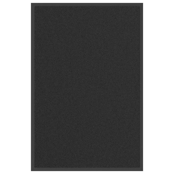 Schwarze Fußmatte 60x90 cm
