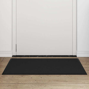 Schwarze Fußmatte 60x90 cm