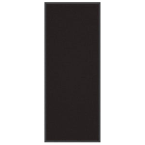 Schwarze Fußmatte 60x150 cm