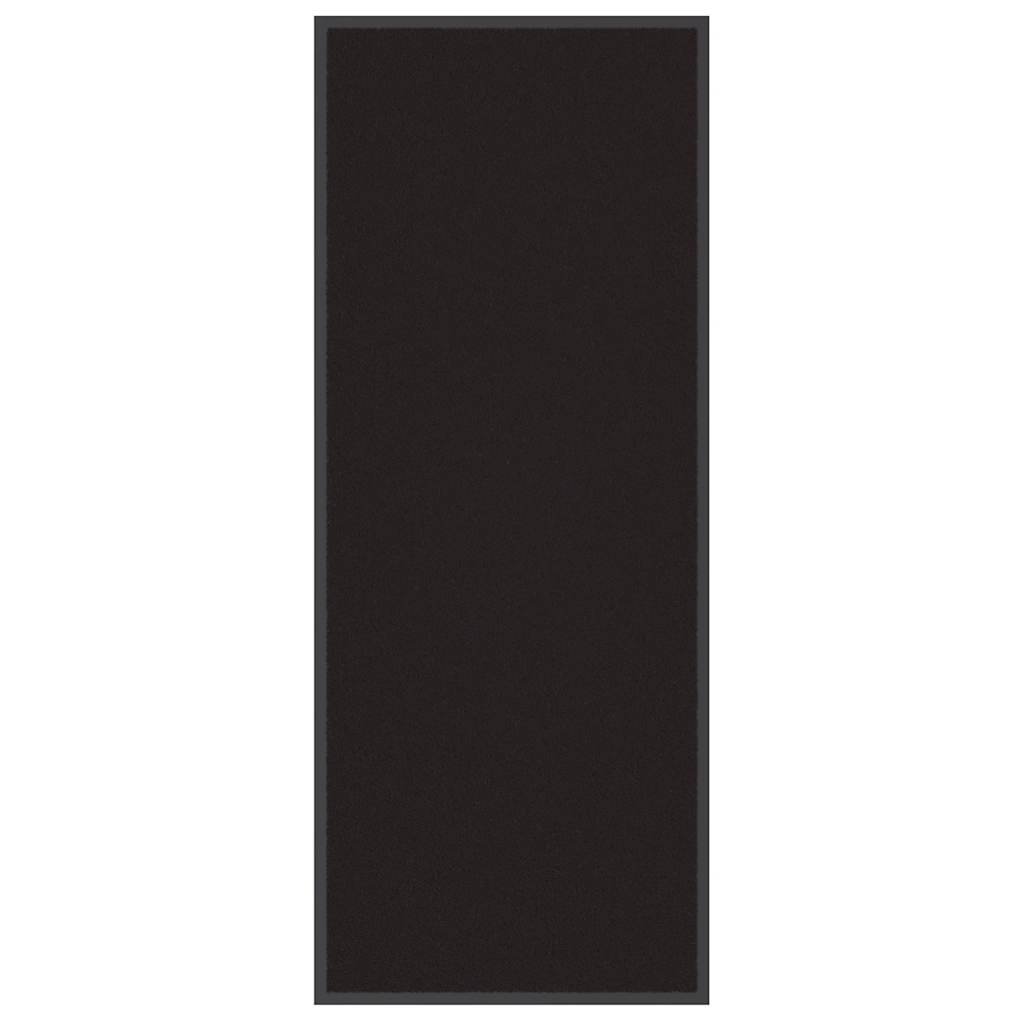 Schwarze Fußmatte 60x150 cm