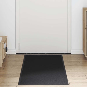 Schwarze Fußmatte 60x150 cm