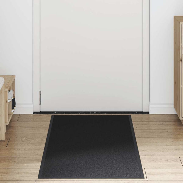 Schwarze Fußmatte 60x150 cm