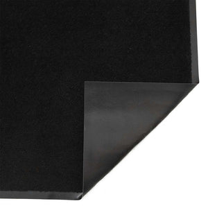 Schwarze Fußmatte 60x150 cm