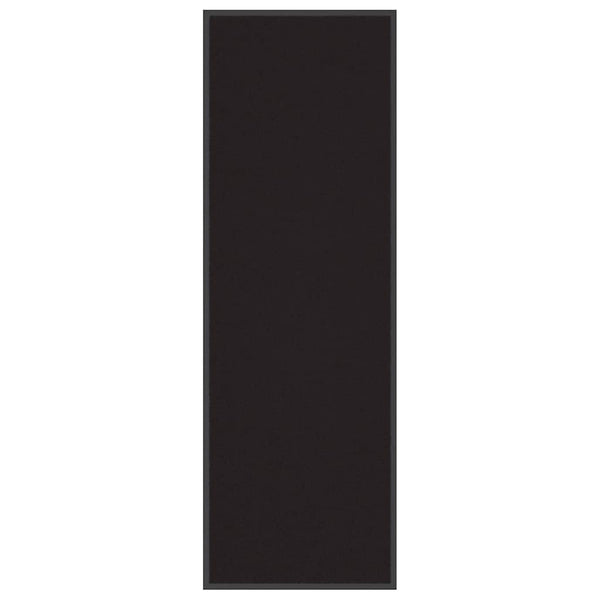 Schwarze Fußmatte 60x180 cm