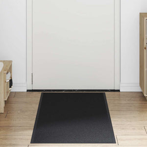 Schwarze Fußmatte 60x180 cm