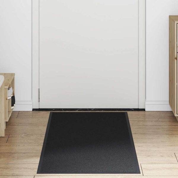 Schwarze Fußmatte 60x180 cm