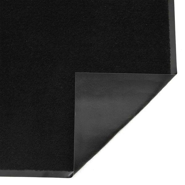 Schwarze Fußmatte 80x120 cm