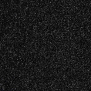 Schwarze Fußmatte 80x120 cm