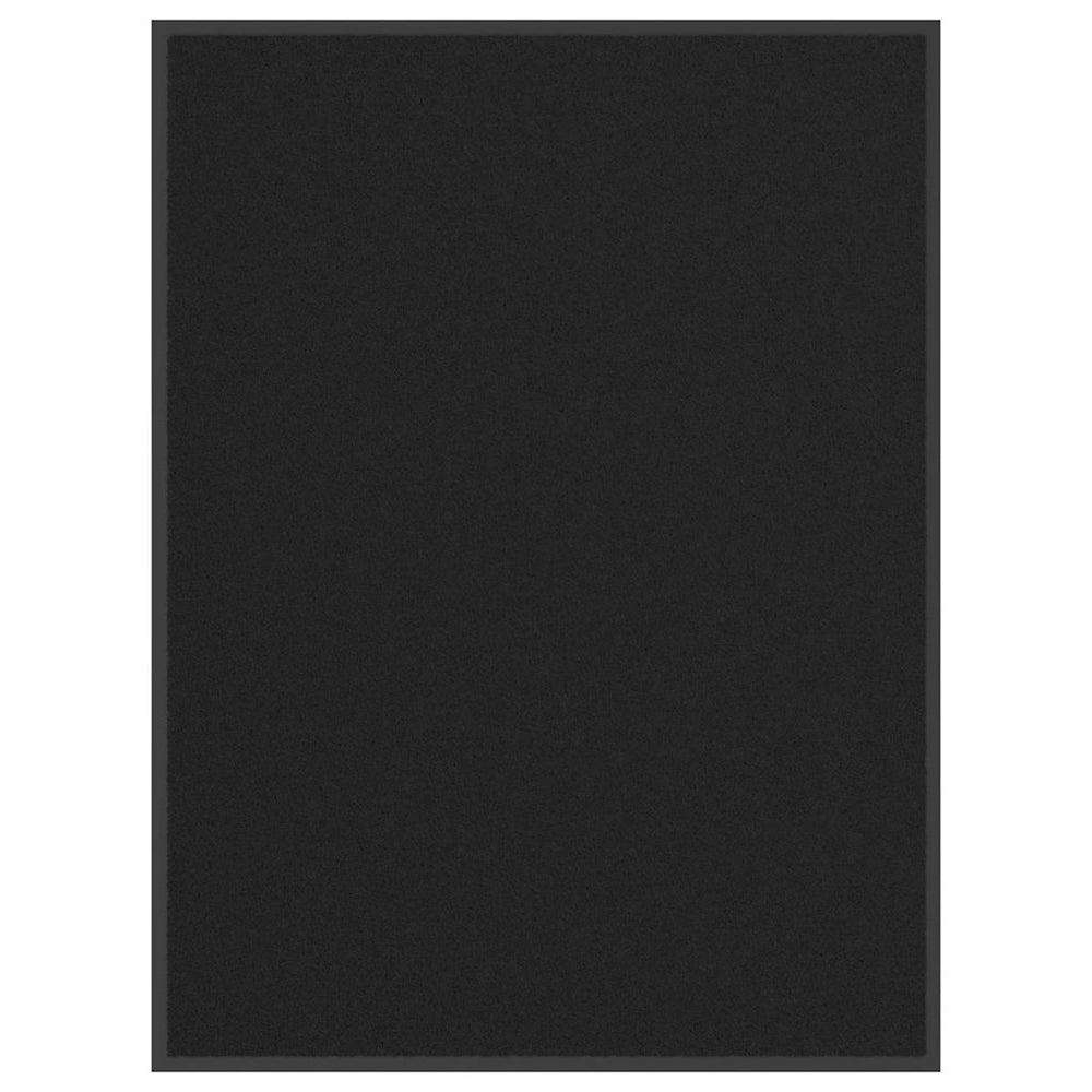 vidaXL Paillasson Noir 90x120 cm
