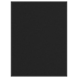 Schwarze Fußmatte 90x120 cm