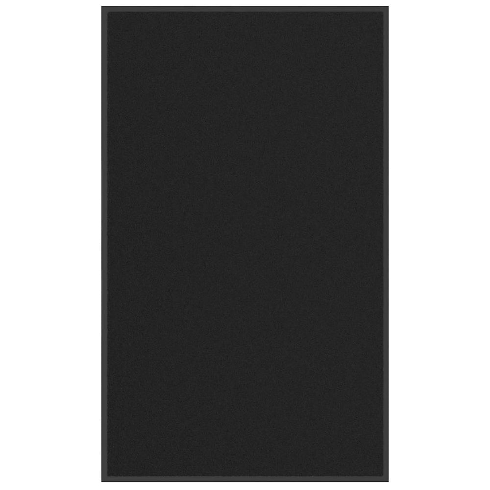 vidaXL Paillasson noir 90x150 cm