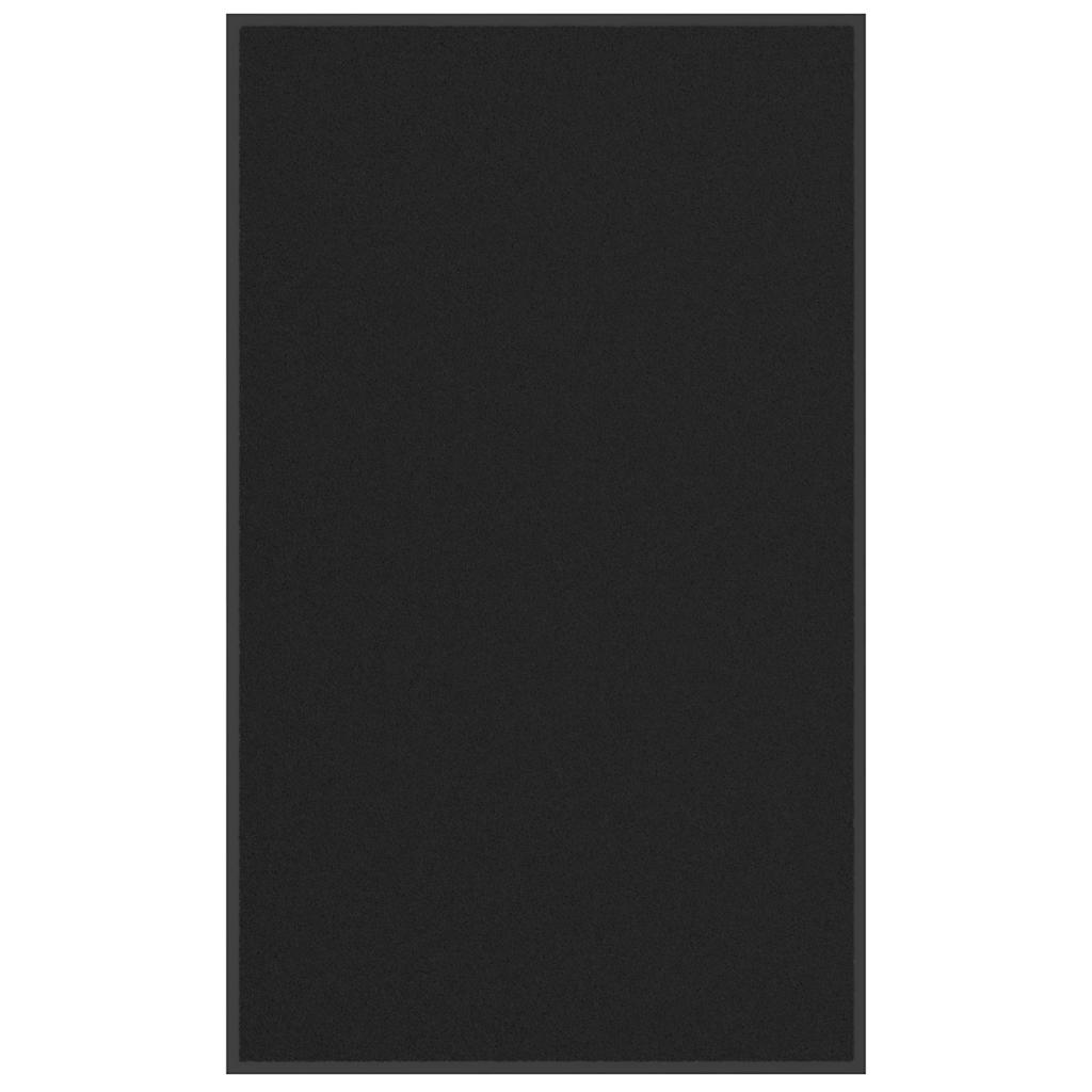 Schwarze Fußmatte 90x150 cm