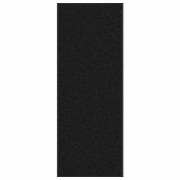 Schwarze Fußmatte 115x300 cm