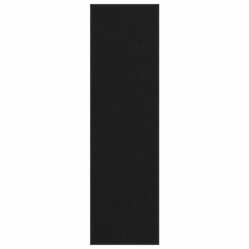 Schwarze Fußmatte 115x400 cm