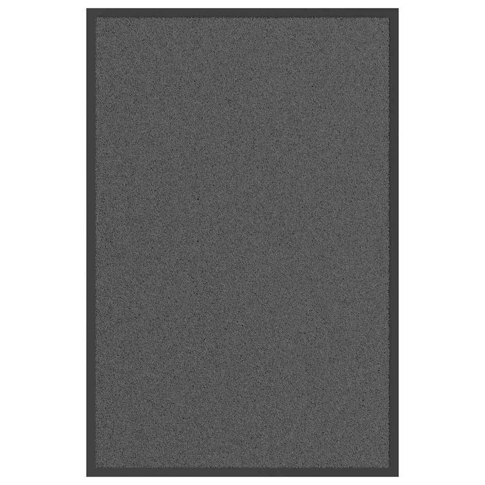 vidaXL Paillasson anthracite 60x90 cm