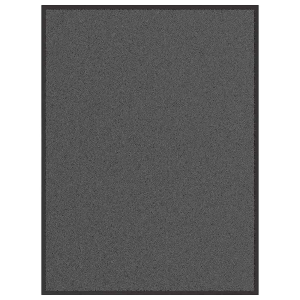 vidaXL Paillasson anthracite 90x120 cm