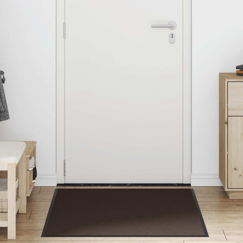 Braune Fußmatte 80x120 cm