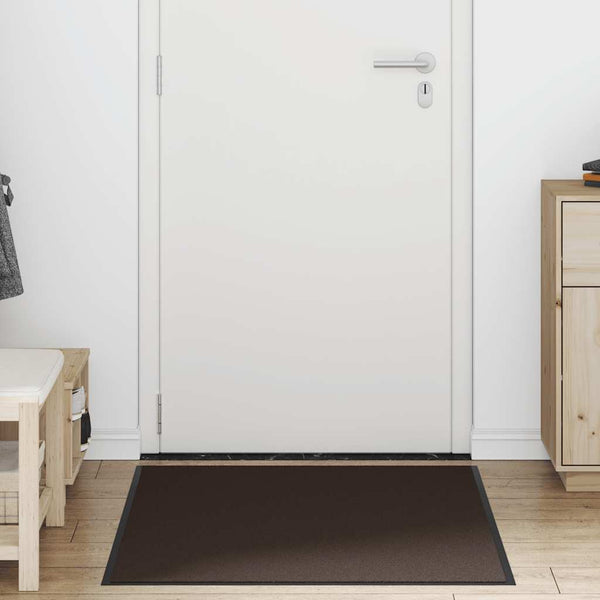Braune Fußmatte 80x120 cm