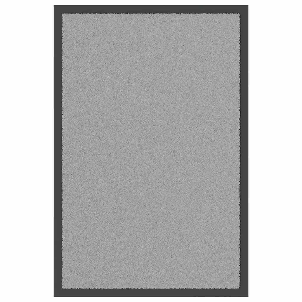 Graue Fußmatte 40x60 cm
