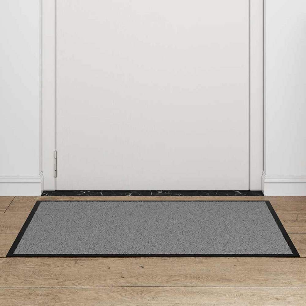 vidaXL Paillasson gris 60x90 cm