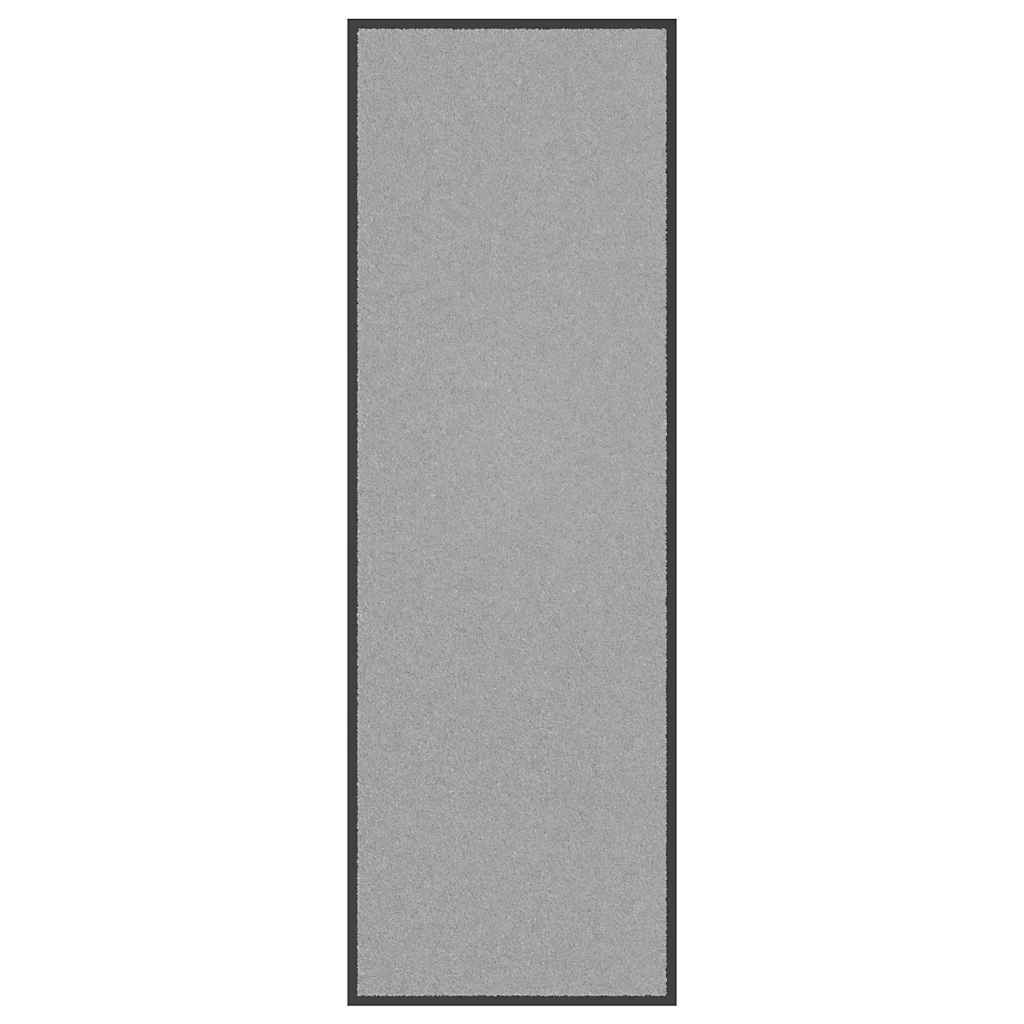 Graue Fußmatte 60x180 cm
